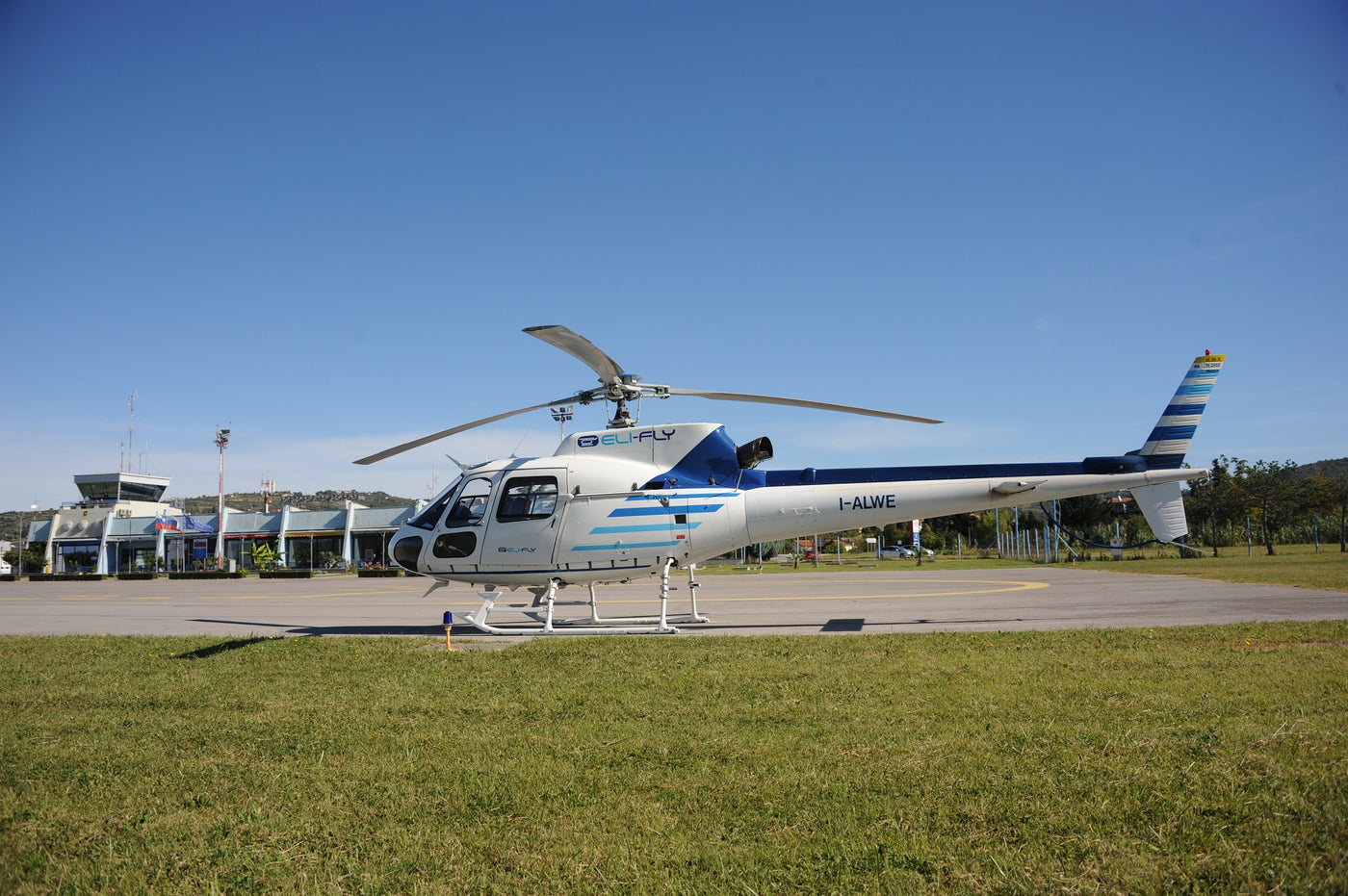 Helicopter disposal model AS350 helicopter Esine - Brusaporto (BG)